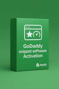 Godaddy Snippet Software Activation